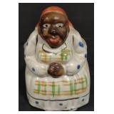 (M) Vtg. Japan Black Americana Mammy Ceramic