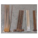 (M) Vintage Clothes Racks. Largest Measures