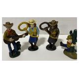 (AM)Vintage Novelty Cast Iron Bottle Openers