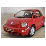 (H) Volts Wagon New Beetle Red 1/18 Model Toy Car