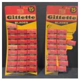 (M) Vintage Gillette 15¢ Thin Shaving Blade