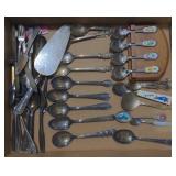 (M) Vintage Collectors Spoons, including bozo the