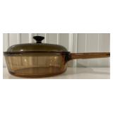 (M) Vintage Corning France "Vision" Pan w/ Waffle