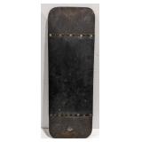 (AE) Wood Board With Pinned Leather Pad 8"x24"