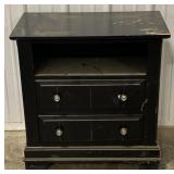 (H)Wooden 3 Tiered Dresser Dresser is missing