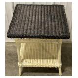 (H)Wicker Outdoor Patio Side Table Approx
