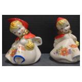 (M) Vintage Little Red Riding Hood Creamer and