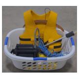 (AA) Eagle Fishing Equipment, along with a life