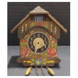 (M) Miniature Jengsten Cuckoo Clock. Measuring