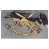 (AM) Native American Bow and Arrow Set, with Fox