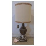(F) Small Decorative Table Lamp. Measuring