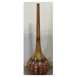 (H) Long Neck Decorative Vase. 4ft In Height.