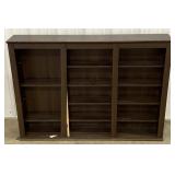 (F)Wooden Triple Width Adjustable Shelf