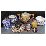 (P)Multicultural Ceramic Decor Including a