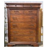 (X) Wooden Chest Of Drawers Slight Damage (Check