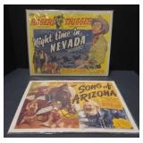 (P) Vintage Roy Rogers and Trigger, Posters.