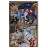 (P) Dolls including Native American Themed,