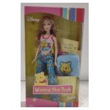 (M) Disney Winnie the Pooh Barbie in Box