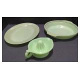 (M) Vintage Jadeite Dishes including Anchor