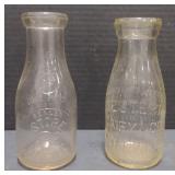 (M) Vintage Glass Milk Glasses, including Sealed