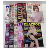 (AV) Lot of Playboy Magazines