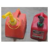 (P) Briggs and Stratton 1 Gallon Gas Can, and a