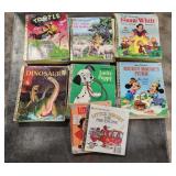 (AM) Lot of assorted vtg golden books including