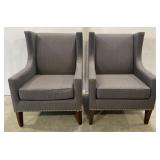 (FF) E&E Co. Wingback Arm Chair. Bidding 2 Times