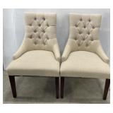 (FF) Modern French Style Dining Chair. Bidding 2