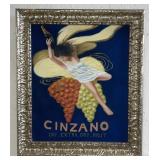 (F) Cinzano Wine Painting 2.5x2