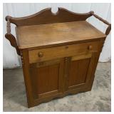 (M) Wooden Wash Basin Cabinet with Storage  2.2x2