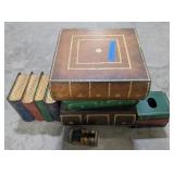 (AV) Lot of Faux Books, Hollow Hiding Space