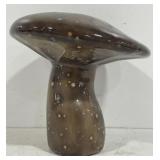 (AM) Ceramic Mushroom Decor Appr 8.5x7.5 in