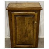 (P)Wooden Decorative Waste Basket Receptacle