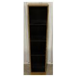 (P)Wooden 4 Tiered Adjustable Book Shelf