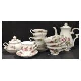 (M) Porcelain Teacups & Plates incl. Metasco