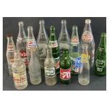 (H) Lot Of Glass Beverage Bottles including White