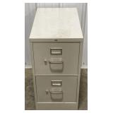 (AV)Hon 2 Tier Metal Filing Cabinet Approx