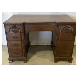 (E) VTG Wooden Desk. Appr 30"x44