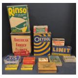 (M) Vintage Household Hygiene Products including