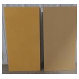 (AA) Particle Board Sheets. Measures