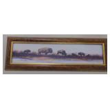 (AM) John Tracy 2 Signed Artwork. Measures