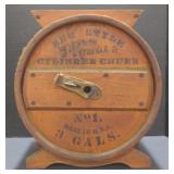 (M) Vintage New Style Wooden Cylinder Churn. 3