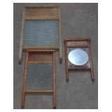 (M) Vintage National Washboard Co. Washboards.