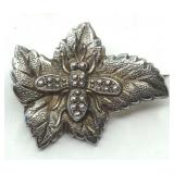 (XX) Vintage English Sterling Bee Brooch