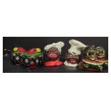 (M) Vtg. Black Americana Salt/Pepper Shakers