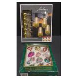 (AA) Gold Dipped Edison String Lights, and