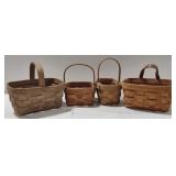 (BS) Lot of Longaberger Baskets (Biggest approx