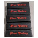 (BC) Lot of Frost Cutlery Pocket Knives in Boxes.