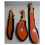 (BC) Marbles Fixed Blade Knives w Sheaths.